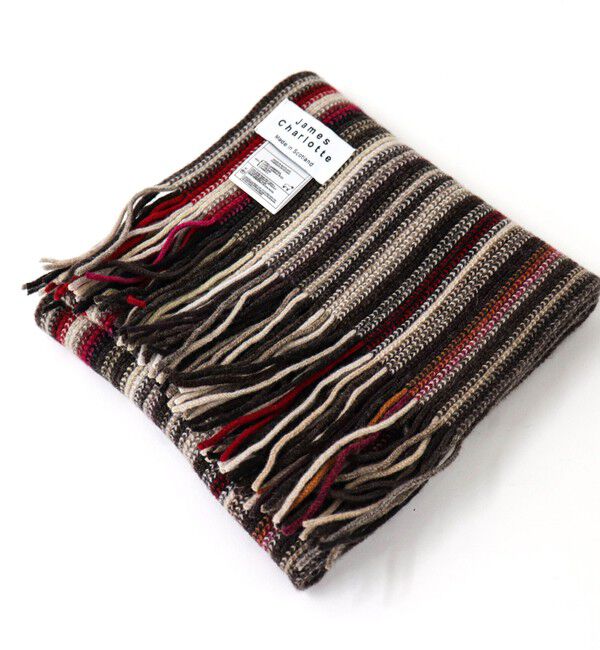 NOLLEY'S goodman「【JAMES CHARLOTTE/ジェームス・シャルロット】Lambswool Russell Muffler 25」|ストール|