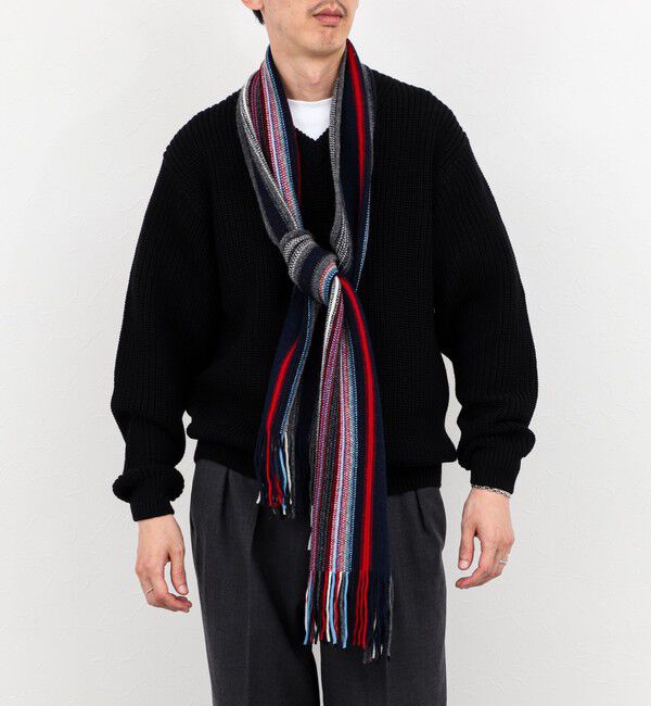 NOLLEY'S goodman「【JAMES CHARLOTTE/ジェームス・シャルロット】Lambswool Russell Muffler 25」|ストール|