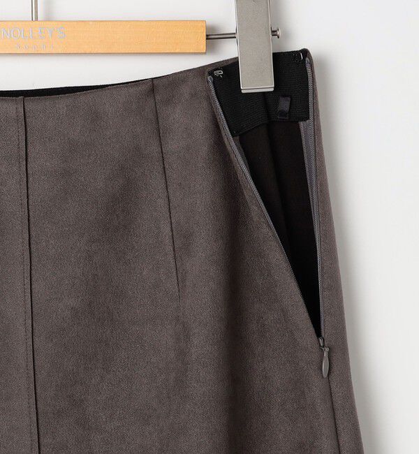 NOLLEY'S sophi「ウォッシャブルスエードダンボールタイトスカート」|タイト|