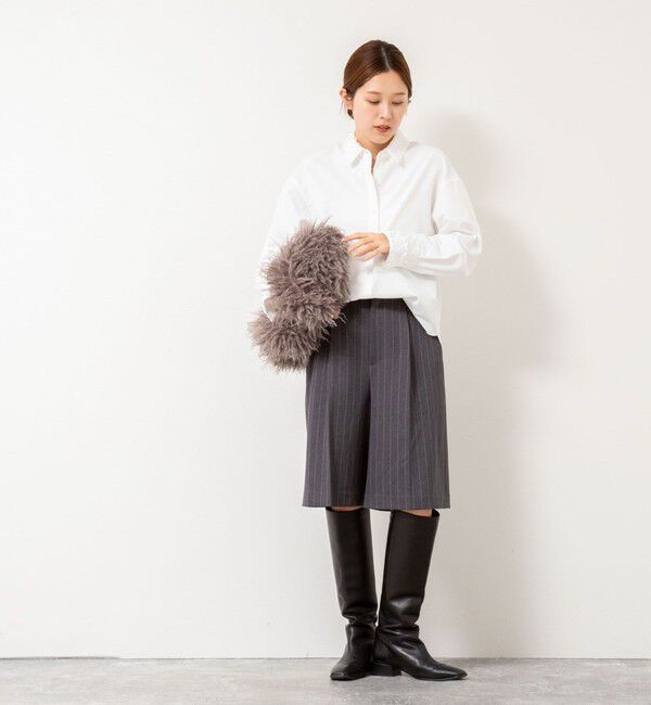 NOLLEY'S「ウォッシャブル3Dレース襟2WAYシャツ」|シャツ・ブラウス|