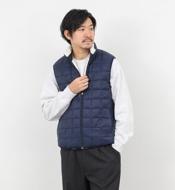 NOLLEY'S goodman「【TAION/タイオン】DOWN&times;BOA REVERSIBLE VEST 25AW」|ダウンベスト・ベスト|