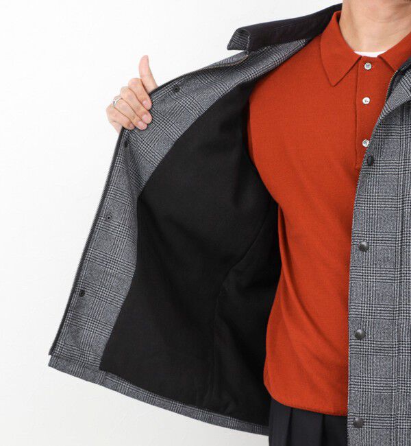 NOLLEY'S goodman「《ビジカジ対応》【TECHTWEED】【SORONA】中綿ユーティリティジャケット 25AW」|ブルゾン・スタジャン|