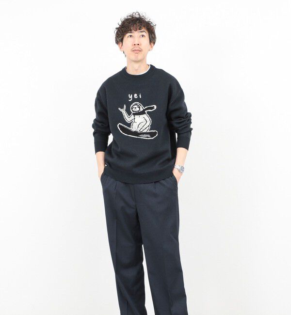 NOLLEY'S goodman「【STONEWOLD】 Yei ウォッシャブル CN 25AW」|ニット・セーター|