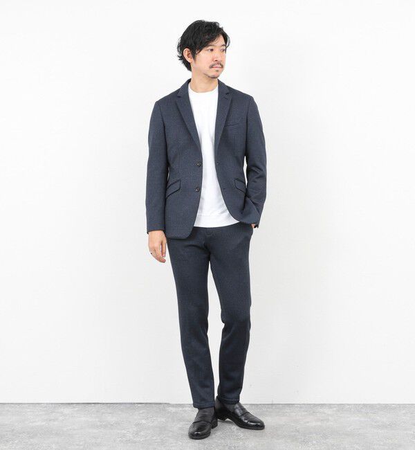 Stutostein「《ビジカジ/セットアップ対応》CORDURA 裏起毛ストレッチパンツ 25AW」|チノ|