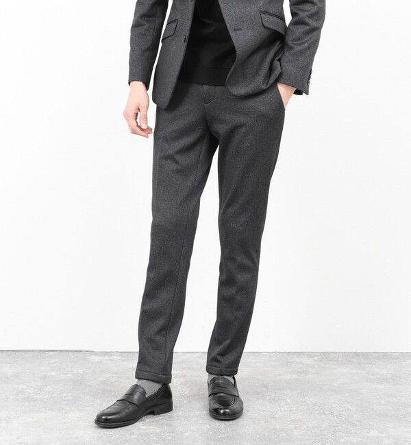 Stutostein「《ビジカジ/セットアップ対応》CORDURA 裏起毛ストレッチパンツ 25AW」|チノ|