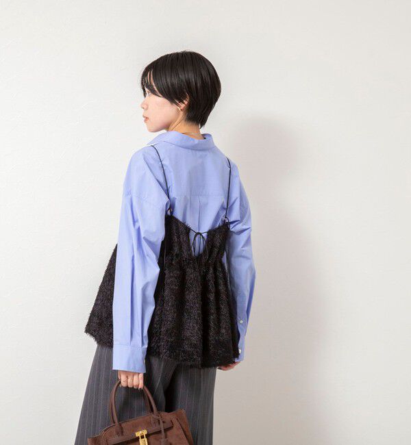 NOLLEY'S「ウォッシャブルカットジャガードビスチェ」|キャミソール|