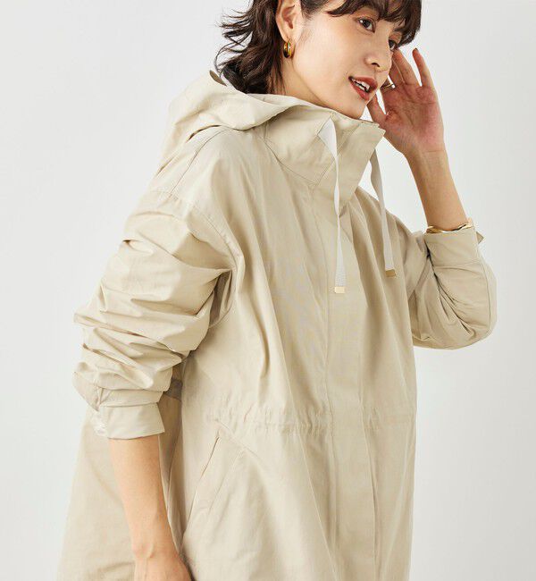 NOLLEY'S「【WEB限定カラー】ウォッシャブル2WAY撥水フーテッドブルゾン」|ブルゾン・スタジャン|