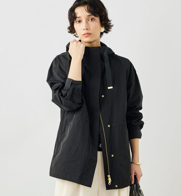 NOLLEY'S「【WEB限定カラー】ウォッシャブル2WAY撥水フーテッドブルゾン」|ブルゾン・スタジャン|