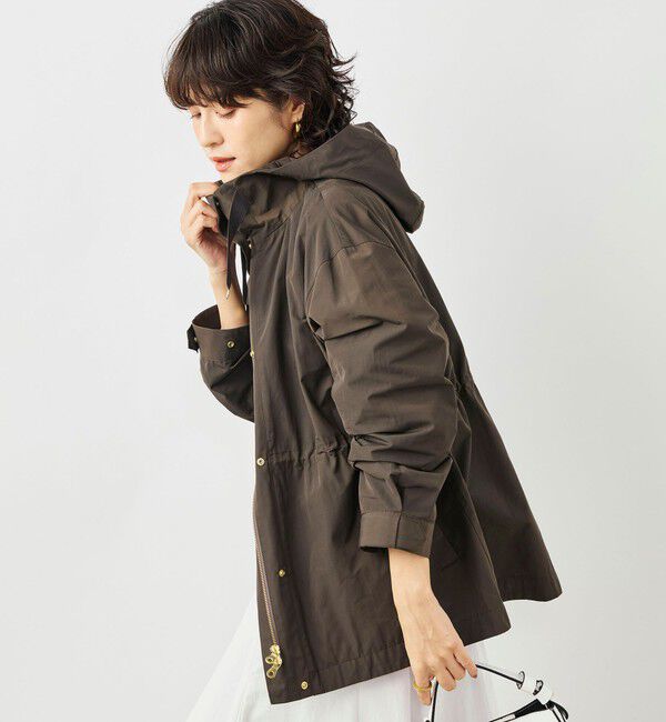 NOLLEY'S「【WEB限定カラー】ウォッシャブル2WAY撥水フーテッドブルゾン」|ブルゾン・スタジャン|