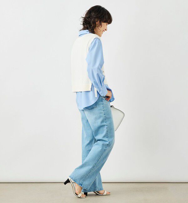 NOLLEY'S「《手洗い可能》ビジュー付ベスト」|ベスト・ジレ|