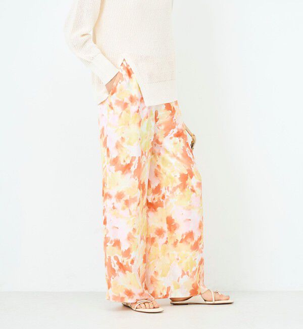 NOLLEY'S sophi「ウォッシャブルブラープリントイージーパンツ」|その他|