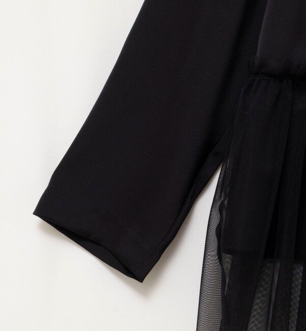 NOLLEY'S「ウォッシャブルオトナサテンペプラムブラウス」|シャツ・ブラウス|