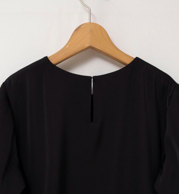 NOLLEY'S「ウォッシャブルオトナサテンペプラムブラウス」|シャツ・ブラウス|