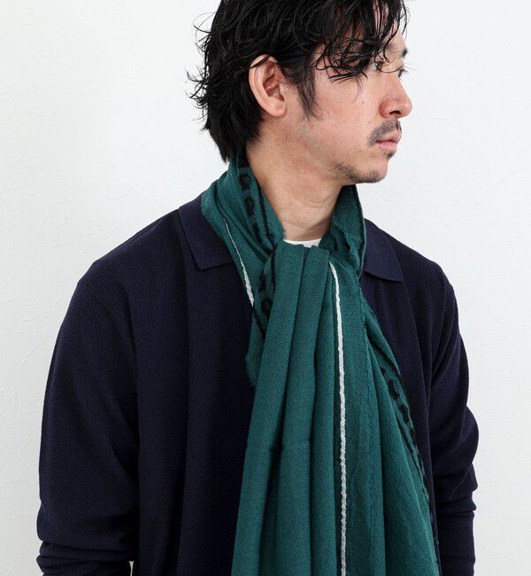 NOLLEY'S goodman「【Johnstons of Elgin/ジョンストンズ・オブ・エルガン】WB002860 Cyrus Scarf 70」|ストール|