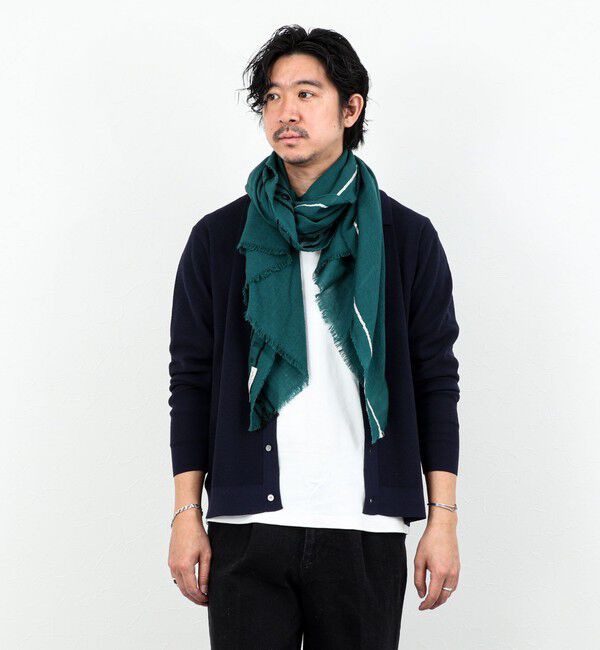 NOLLEY'S goodman「【Johnstons of Elgin/ジョンストンズ・オブ・エルガン】WB002860 Cyrus Scarf 70」|ストール|
