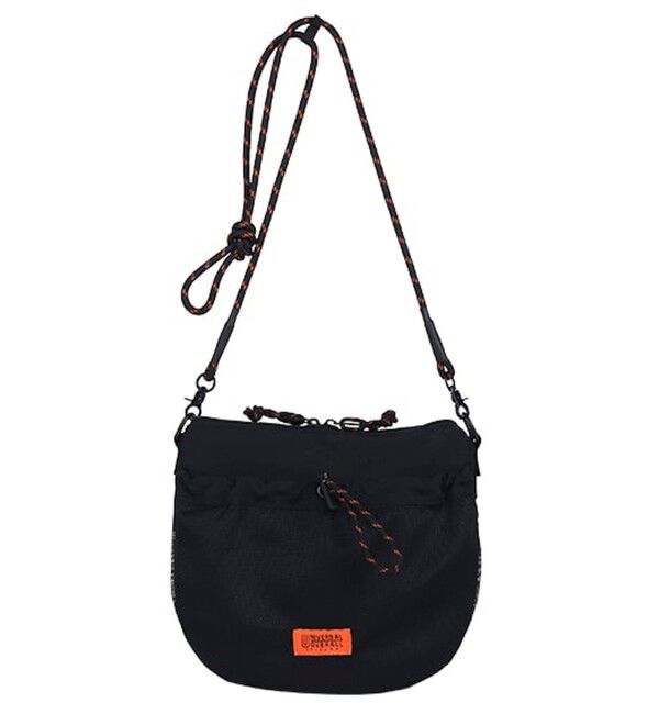 GLOSTER「【UNIVERSAL OVERALL】フロントメッシュ ザイルショルダーバッグ」|ショルダー・メッセンジャー|