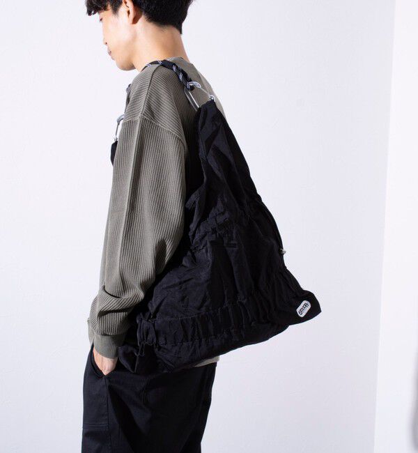 GLOSTER「【昨年即完アイテムが再登場！】【UNISEX】別注 OUTDOOR ドロストショッパーバッグ」|ショルダー・メッセンジャー|