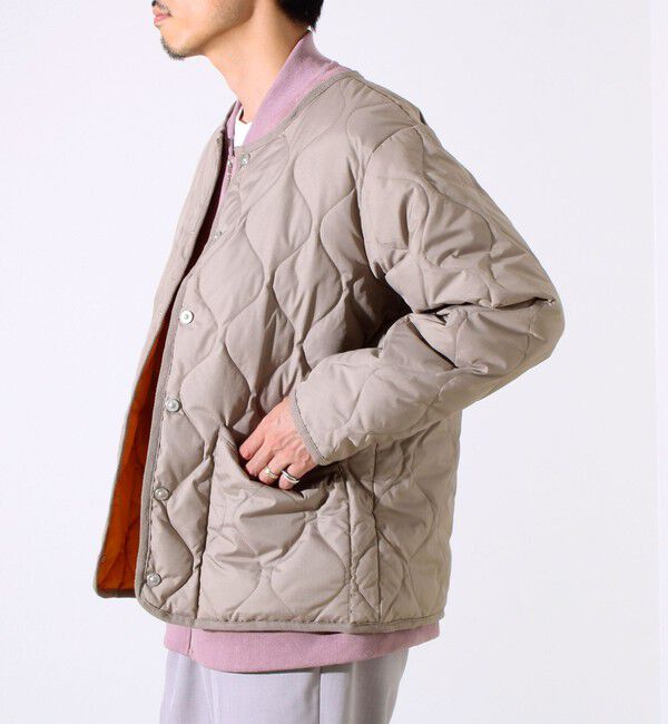 GLOSTER「【GLOSTER別注】TAION ミリタリー クルーネック ライナージャケット」|ダウン|