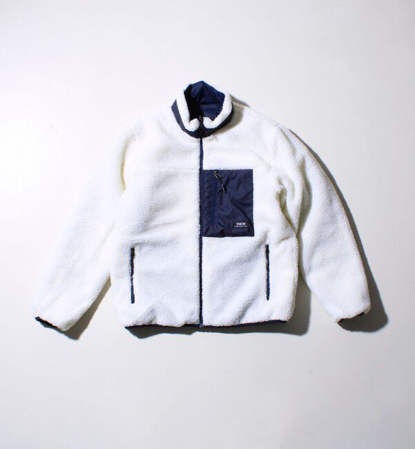 GLOSTER「【2WAYで着回せる】【UNISEX】GLOSTER配色別注 TAIONボア&times;ダウンブルゾン」|ダウン|