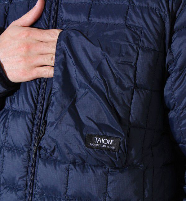 GLOSTER「【2WAYで着回せる】【UNISEX】GLOSTER配色別注 TAIONボア&times;ダウンブルゾン」|ダウン|