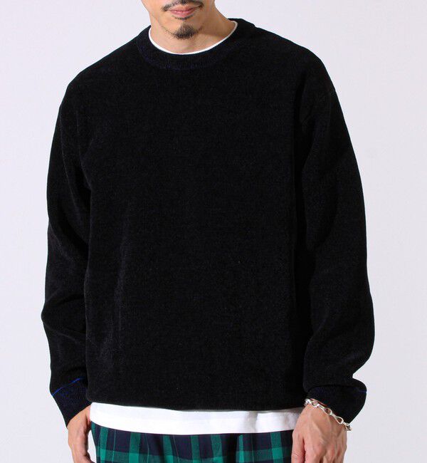 GLOSTER「【昨年人気アイテム再登場！チクチクしないニット】モールダブルフェイス プルオーバーニット」|ニット・セーター|