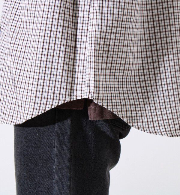 GLOSTER「【BOY刺繍】クレイジーパターン ボタンダウンシャツ」|シャツ・ブラウス|