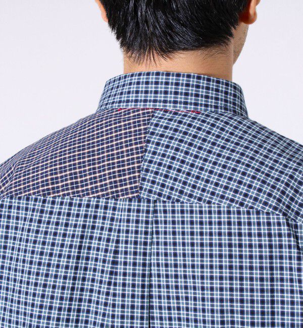 GLOSTER「【BOY刺繍】クレイジーパターン ボタンダウンシャツ」|シャツ・ブラウス|