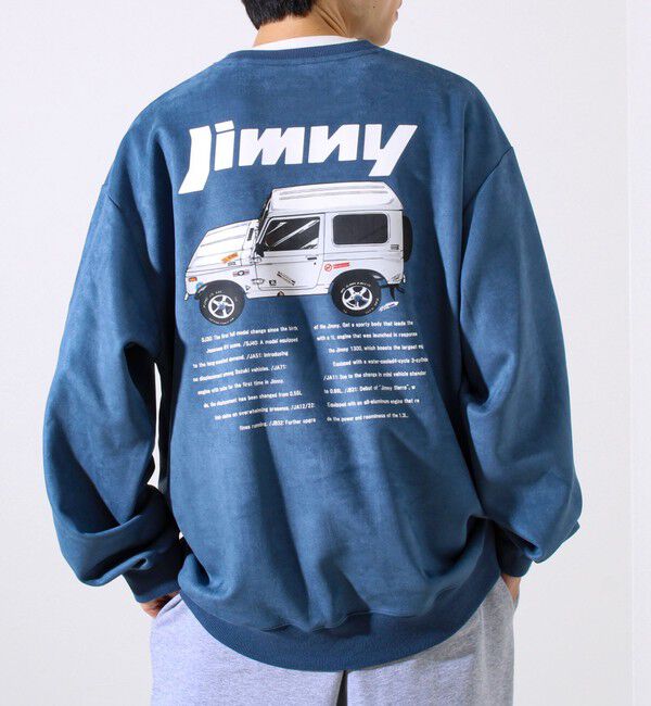 GLOSTER「【ロングセラーコラボ】ジムニー&times;GLOSTER フェイクスエードプルオーバー」|スウェット・ジャージ|