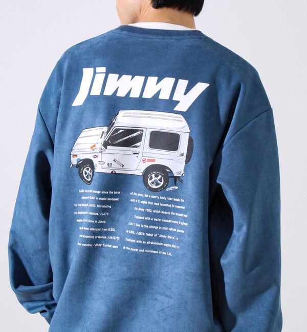 GLOSTER「【ロングセラーコラボ】ジムニー&times;GLOSTER フェイクスエードプルオーバー」|スウェット・ジャージ|