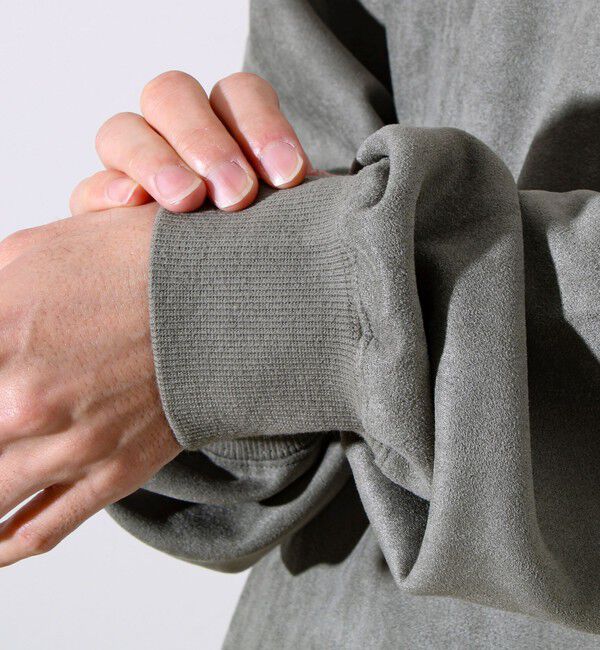 GLOSTER「【ロングセラーコラボ】ジムニー&times;GLOSTER フェイクスエードプルオーバー」|スウェット・ジャージ|