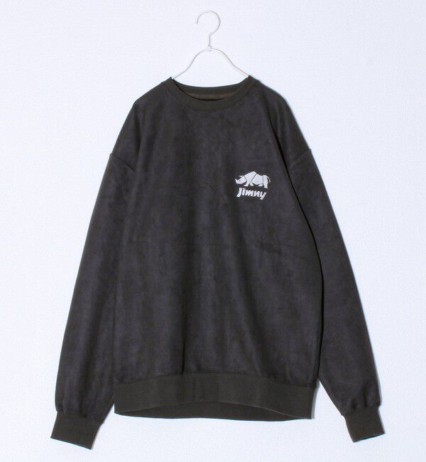 GLOSTER「【ロングセラーコラボ】ジムニー&times;GLOSTER フェイクスエードプルオーバー」|スウェット・ジャージ|