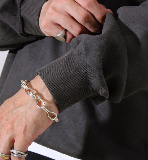 GLOSTER「【ロングセラーコラボ】ジムニー&times;GLOSTER フェイクスエードプルオーバー」|スウェット・ジャージ|