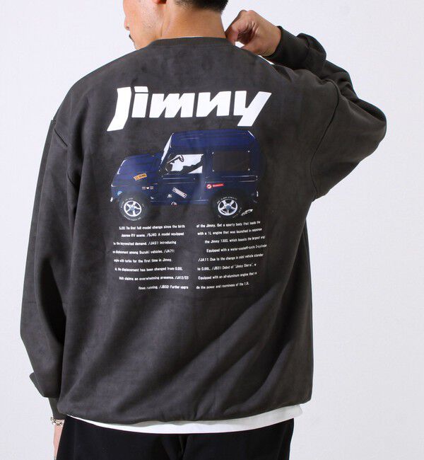 GLOSTER「【ロングセラーコラボ】ジムニー&times;GLOSTER フェイクスエードプルオーバー」|スウェット・ジャージ|