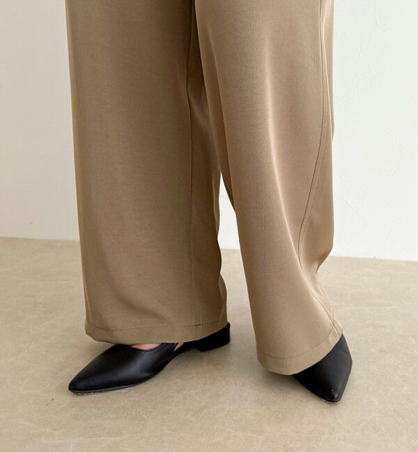 fredy emue「ツイルサテンイージーパンツ」|チノ|
