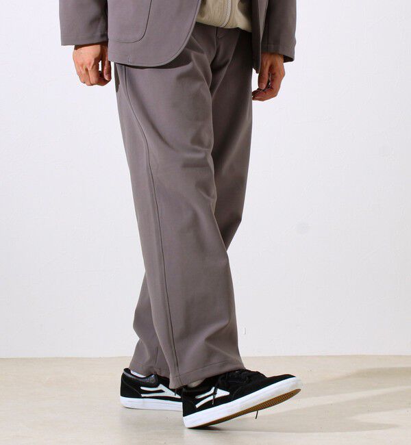 GLOSTER「【セットアップ対応】トリコットオールマイティパンツ」|チノ|