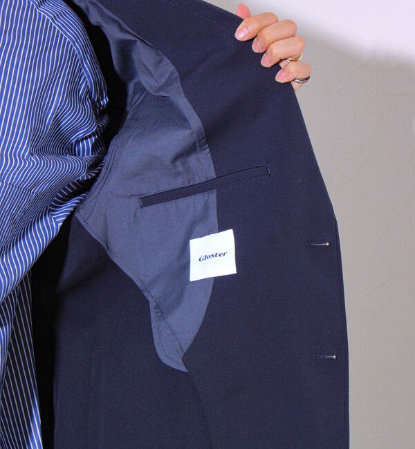 GLOSTER「【セットアップ対応】トリコットオールマイティジャケット」|テーラードジャケット|