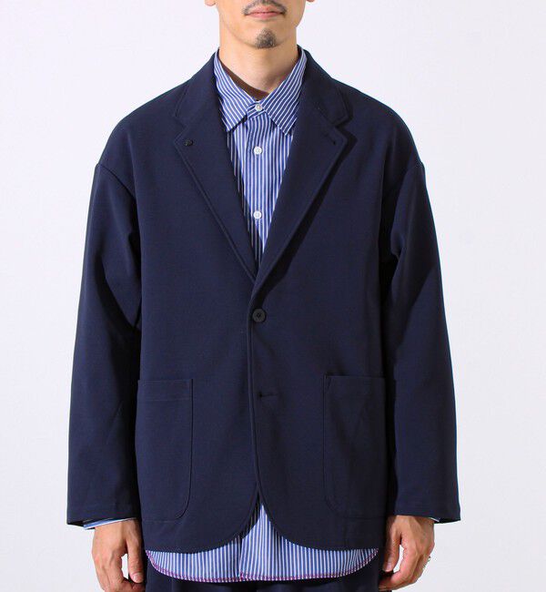 GLOSTER「【セットアップ対応】トリコットオールマイティジャケット」|テーラードジャケット|