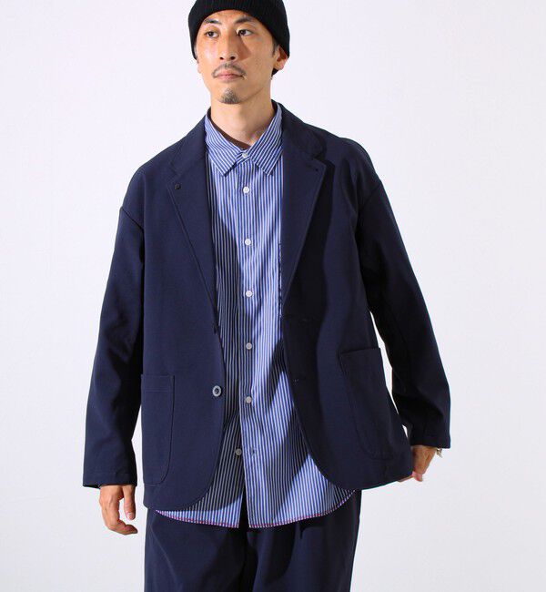 GLOSTER「【セットアップ対応】トリコットオールマイティジャケット」|テーラードジャケット|