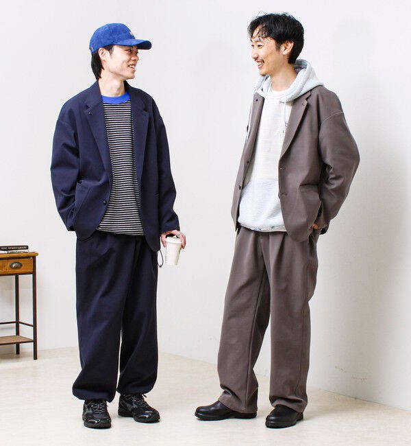 GLOSTER「【セットアップ対応】トリコットオールマイティジャケット」|テーラードジャケット|