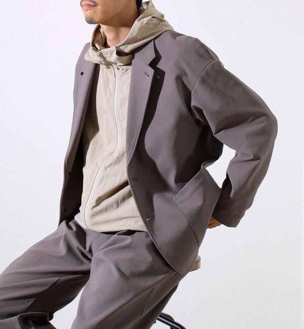 GLOSTER「【セットアップ対応】トリコットオールマイティジャケット」|テーラードジャケット|