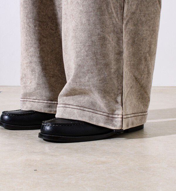 GLOSTER「【トレンド感あるルーズフィット】スノーウォッシュ スウェットパンツ」|その他|