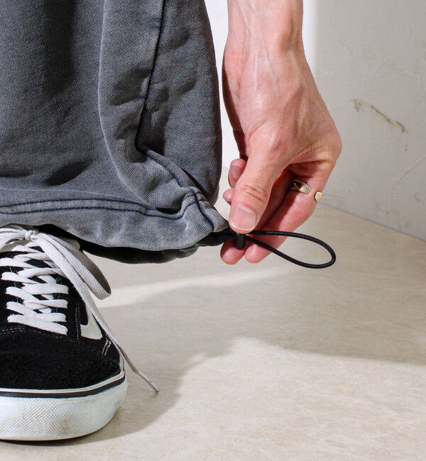 GLOSTER「【トレンド感あるルーズフィット】スノーウォッシュ スウェットパンツ」|その他|