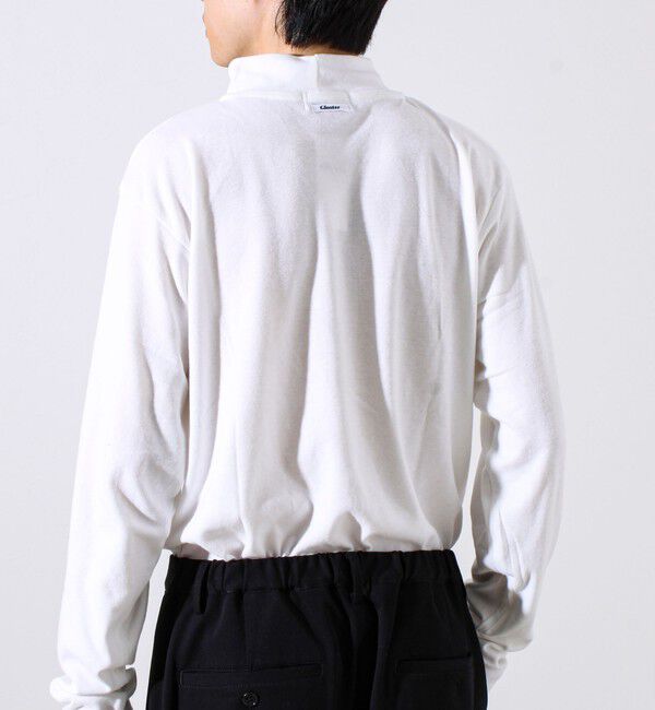 GLOSTER「【インナー使い/レイヤードに最適】ソフトタッチスムースモックネック」|Tシャツ・カットソー|