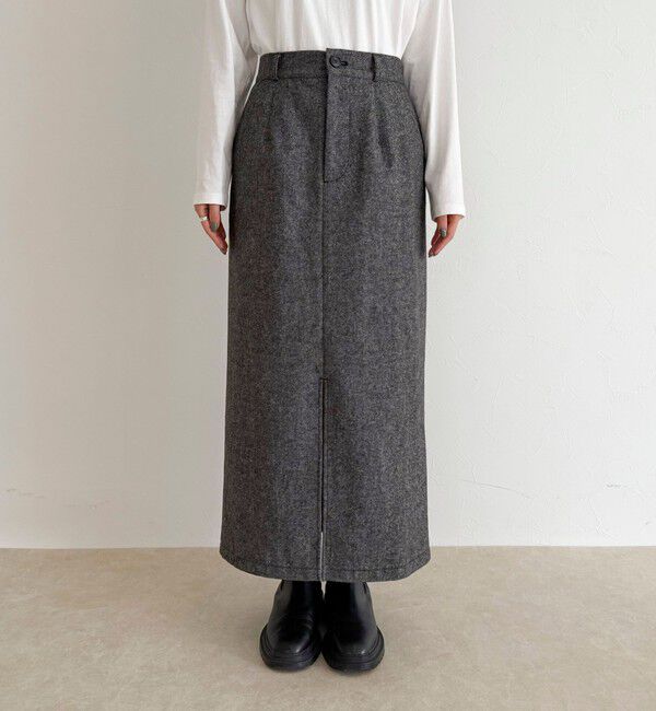 fredy emue「《セットアップ対応》ツィードタイトスカート」|タイト|