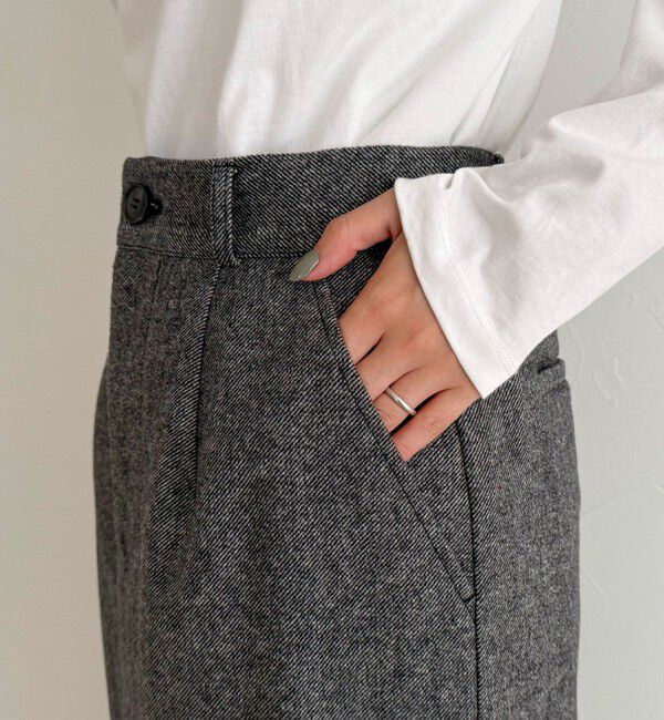 fredy emue「《セットアップ対応》ツィードタイトスカート」|タイト|