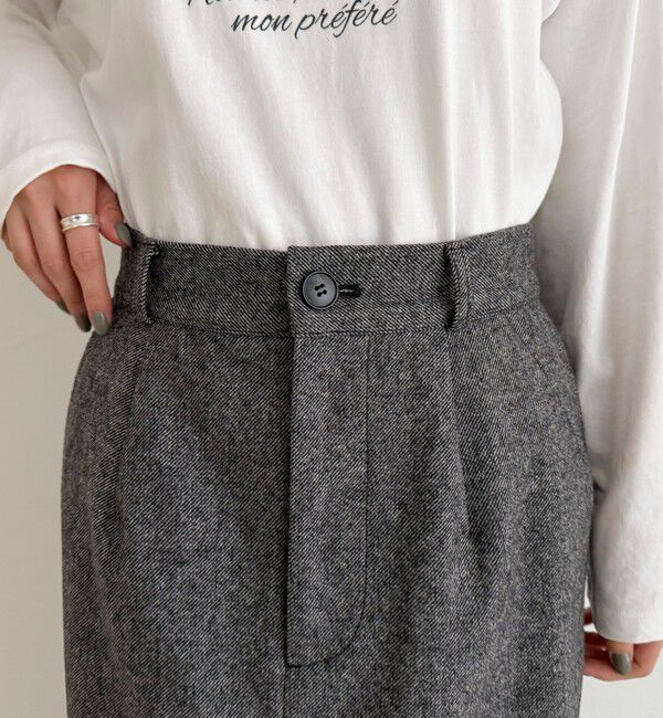 fredy emue「《セットアップ対応》ツィードタイトスカート」|タイト|