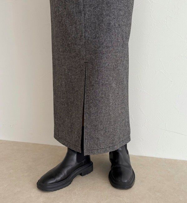 fredy emue「《セットアップ対応》ツィードタイトスカート」|タイト|