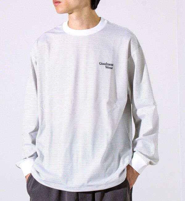 GLOSTER「【機能素材】PERFECTEX 天竺 GOODNESS ロンT」|Tシャツ・カットソー|