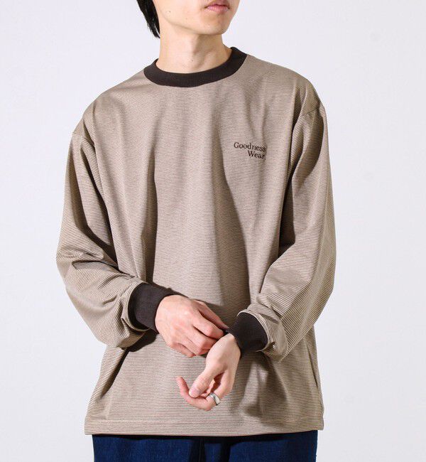 GLOSTER「【機能素材】PERFECTEX 天竺 GOODNESS ロンT」|Tシャツ・カットソー|