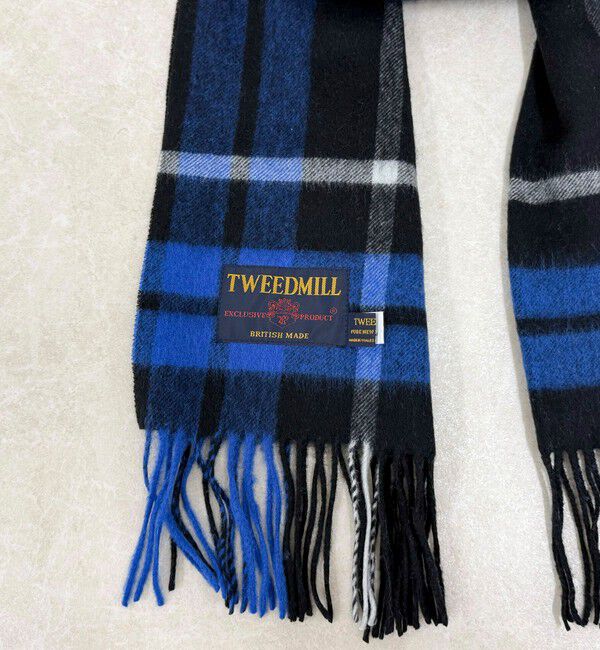 fredy emue「【TWEED MILL/ツイードミル】ウールチェックストール48」|ストール|